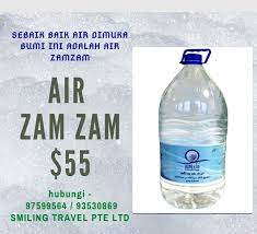 Air zamzam dianggap sebagai air suci oleh umat islam.zamzam merupakan sumur mata air yang terletak di kawasan masjidil haram, sebelah tenggara kabah alhamdulillah, saya menemukannya! Smiling Travel Pte Ltd Zam Zam Kenapa Harus Zam Zam Air Yang Paling Afdal Adalah Air Yang Yang Keluar Dari Jari Jari Nabi Muhammad Saw Kemudian Air Zam Zam Kemudian Sungai Katsar Di