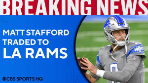 Matthew stafford contract and salary cap details, full contract breakdowns, salaries, signing bonus, roster bonus, dead money, and valuations. Breaking Matthew Stafford Traded To Rams Jared Goff To Lions Cbs Sports Hq Youtube