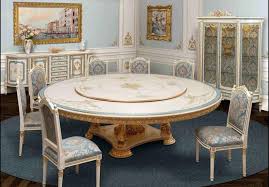 Venetian Hand Painted Round Dining Set Dining Room Furniture Luxury Dining Room Round Dining Set