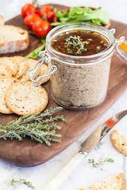 This Gorgeous Mushroom Pate Is A Beautiful Vegan Pate Flavoured With Wild Mushrooms And A Whisper Of Fragrant Truffle Vegan Pate Pate Recipes Appetizer Recipes