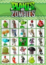 Plants Vs Zombies Printable Party Bingo Game 20 Game Cards Etsy Plants Vs Zombies Birthday Party Zombie Birthday Parties Plants Vs Zombies