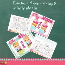 Num noms coloring pages for kids and parents, free printable and online coloring of num noms pictures. Free Num Noms Coloring Pages Activities For Kids Kiddycharts