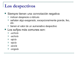 Resultado de imagen de aumentativos diminutivos y despectivos