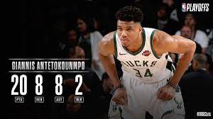 Giannis antetokounmpo's knee injury has lingered long enough. Nba Com Stats Ar Twitter Giannis Antetokounmpo Puts Up 20 Pts 8 Reb 8 Ast Helping The Bucks Win Game 5 And Advance To The Conference Finals Sapstatlineofthenight Https T Co 0pk0htfn6a