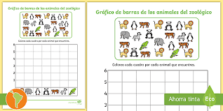 Cuaderno de grafismo creativo «los animales». Pictograma Animales Del Zoologico Teacher Made