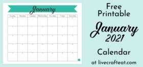 Download your free 2021 printable calendar. Craft Lds And Kids Printables Live Craft Eat