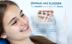 How do i floss with metal braces? Amazon Com Platypus Orthodontic Flossers For Braces 30 Count 3 Pack Gateway Flosser Orthodontics Flossing