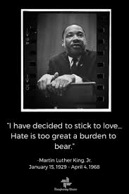I Have Decided To Stick To Love