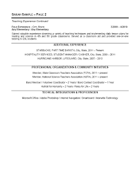 Training undergraduates in theoretical & practical knowledge on subjects and providing a positive environment to encourage students to be engaged while learning. Elementary School Teacher Resume Example Sample