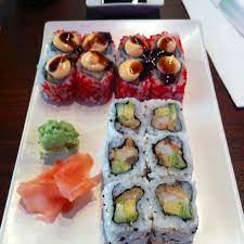 Hoshi Sushi Crunchy And Shrimp Tempura Roll Shrimp Tempura Roll Shrimp Tempura Tempura Roll