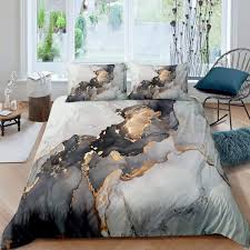 Buy marble bedroom tables and get the best deals at the lowest prices on ebay! Amazon Com Black Marble Bedding Set Full Black And Grey Marble Duvet Cover Men Teens Boys Modern Gray Orange Abstract Art Tie Dye Comforter Cover Gothic White Gold Marble Quilt Cover Soft Durable No