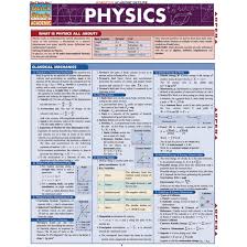 Quickstudy Bar Chart Physics