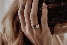 Regardless of the hand, wearing a ring on your pinky means you are the negotiator of the group, symbolizing intuition, communication, quick wit, and intelligence. Ring Fingers And Meanings From Thumb To Pinky Finger Ring Beadnova