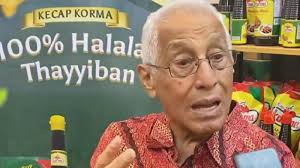 Sosok Husein Ibrahim Assegaf, Pemilik Kecap Korma yang Jaga Kualitas Produk  Selama 7 Dekade