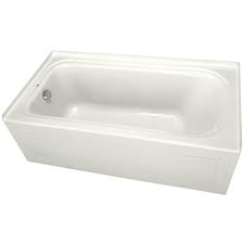 Soaker tubs are part of the dream home and owning a small bathroom doesn't mean you can't enjoy the aroma, sensation and relaxation of a good soaker tub. Proflo Pfs6032lskbs 60 X 32 Soaking Bath Tub Build Com