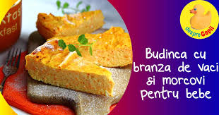 Cei mici pot servi in farfuria so cool din bambus 400g branza de vaci 4 linguri gris (nu rase, nu cu varf) 3 oua 1 lingurita praf de copt bio 100g stafide unt pentru uns vasul ceramic. Budinca Cu Branza De Vaci Si Morcovi Reteta Pentru Bebelusi Si Copilasi Desprecopii Com