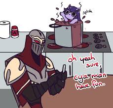 Watch the full video | create gif from this video. Pin By Vanessa Di Tommasi On Zed X Shen In 2021 League Of Legends Comic League Of Legends League