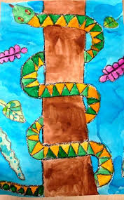 Expression Of Imagination Second Grade Snakes Kindergarten Art Animal Art Projects First Grade Art