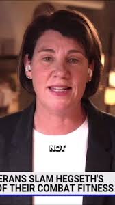 It’s fine to set standards however you want. That’s not the issue., What’s  false is Hegseth’s continued narrative that combat standards were somehow  lowered for women. They were not. And for the ...