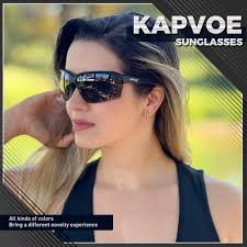 Amazon.com: KAPVOE Sports Sunglasses Polarized Cycling Glasses Baseball  Running Mountain Bike Triathlon Golf MTB for Men Women