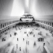 Oculus Nyc Newyork Oculus Station Path Wtc Groundzero Manhattan Bigapple People Longexposure Blackandwhite Light Shad Photo Wall Instagram Photo