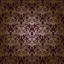 Page 1 of free vector floral pattern. 40 Gold Brocade Wallpaper On Wallpapersafari