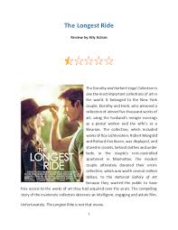 Virtual movie nights with groupwatch. Pdf Film Review The Longest Ride Ally Adnan Academia Edu