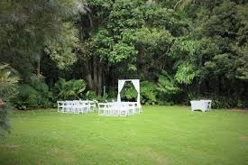 Rainforest Hideaway Wedding Lawn City Botanic Gardens City Botanic Gardens Botanical Gardens Park Wedding Ceremony