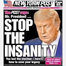 New york post stated on september 12, 2017 in a tweet: New York Post Editorial Blasts Trump S Fraud Claims The New York Times