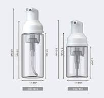 Amazon.com: 24 Pcs Empty Foam Pump Bottle 1oz/30ml Travel Size Plastic Pump  Bottle Soap Bottle Portable Small Hand Sanitizer Dispenser Bottles, ...