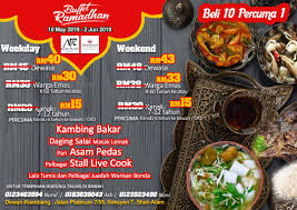 Buffet ramadhan salam ramadan assalamualaikum. Buffet Ramadan Terlajak Murah Berbaloi Berdekatan Central I City Shah Alam