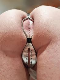 Cuckquean wife in chastity just like the cake demanded
