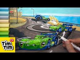 We've drawn a race car before, but this race car lesson is meant for young artists! How To Draw Carla Veloso Crash At Porto Corsa 1 Cars 2 Easy Step By Step For Kids Coloring