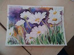 Ozgun Sulu Boya Calismasi Art Artwork Painting