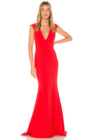 Jay Godfrey Victoria Gown In Tomato Red Revolve Dresses Maxi Dress Cocktail Sophisticated Outfits