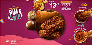 If you can't have a kfc meal without their signature fried chicken goodness, you can get the festive feast bundle ($38.85) which includes a dip, dunk 'n. Kfcå…¨æ–°2ç§ç¾Žé£Ÿ ç¾Žå'³å¾—ä¸è¦ä¸è¦çš„ Winrayland
