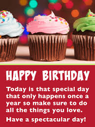 Birthday cards for sons girlfriend card. Perfect Celebration Cupcakes Happy Birthday Card For Everyone Birthday Greeting Cards By Davia