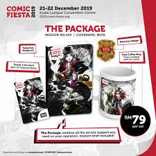 Mdec @ comic fiesta 2015. Comic Fiesta On Twitter Upgrade Your Comic Fiesta 2019 Tickets With The Package Available For An Awesome Rm79 No Cf Tickets Included You Get All The Essentials For Your First Mission As