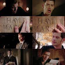 The Two Men That Hayley Marshall Affected The Most Loved The Most And Cared About The Vampire Diaries The Originals Hayley And Elijah Klaus The Originals