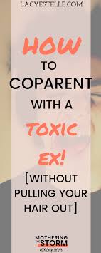This is probably one of the most difficult challenges any parent could face, learning to love the. 5 Easy Tips To Coparent With A Toxic Ex Coparenting Quotes Divorce And Kids Parallel Parenting