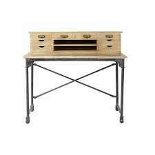 Sekretar Aus Massivem Mangoholz Und Metall B 117 Cm Archibald Bureau Secretaire Maison Du Monde Mobilier De Salon
