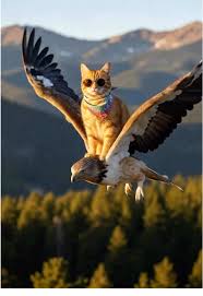 Cat Riding An Eagle | TikTok
