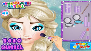 frozen elsa makeup tutorial games