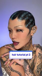 A HAIR TUTORIAL: pt 2!!!! Thank you to everyone who suggested to do 1920’s  inspired finger waves. I am so happy and proud with how it turned out!  #avantgardemakeup #editorialmakeup #experimentalmakeup