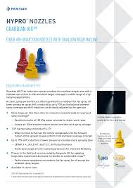 Hypro Nozzles Guardian Air Manualzz Com