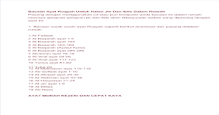 Maybe you would like to learn more about one of these? Ayat Rukyah Pdf Document