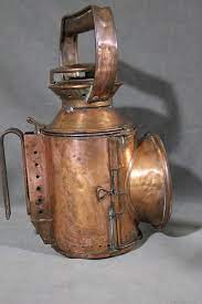 Vtg antique lincoln gothic arts craft mission craftsman porch wall light sconce. Antique 19thc Kerosene British Railways Railroad Copper Lanterns 2 Color Lenses Copper Lantern Antique Lanterns Old Lanterns