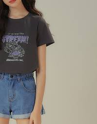 lovfee 怪獸電力公司斑駁印花上衣 women fashion tops