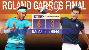 Nadal and thiem will meet in the french open final for a second straight year. Rafael Nadal Vs Dominic Thiem Round 10 Previewing Sunday S Roland Garros Final Atp Tour Tennis