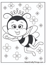 It's all about kids learning whilst having fun! Bee Coloring Pages Updated 2021